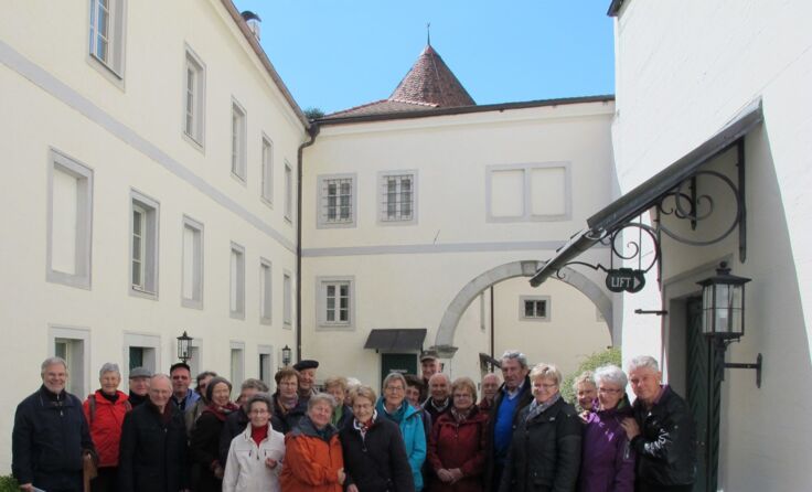 Interessante Einblicke sind bei den Schlossführugen in Weinberg garantiert. Foto: Danner