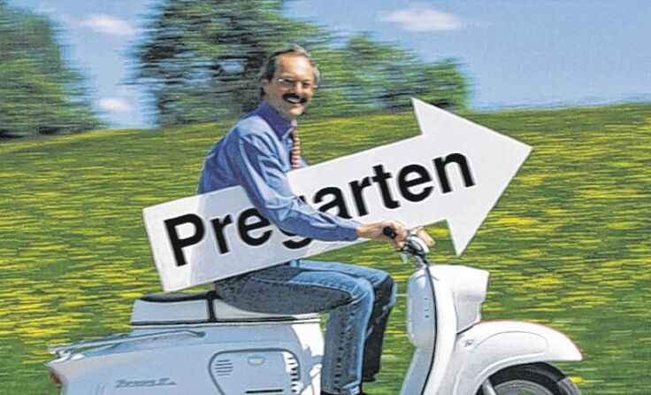 Anton Scheuwimmer gibt seit 25 Jahren für die Gemeinde Pregarten Gas. Foto: Stadtamt/Archiv
