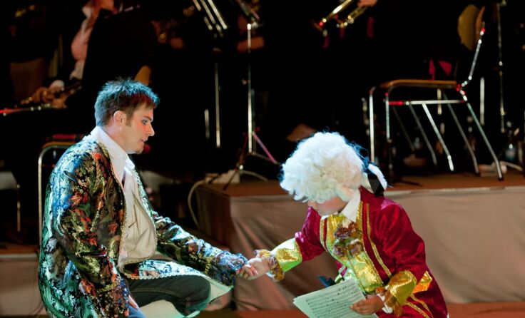 Auch Ausschnitte aus dem Musical "Mozart" sind bei der Klang.Burg 2016 zu hören. Foto: Viehböck