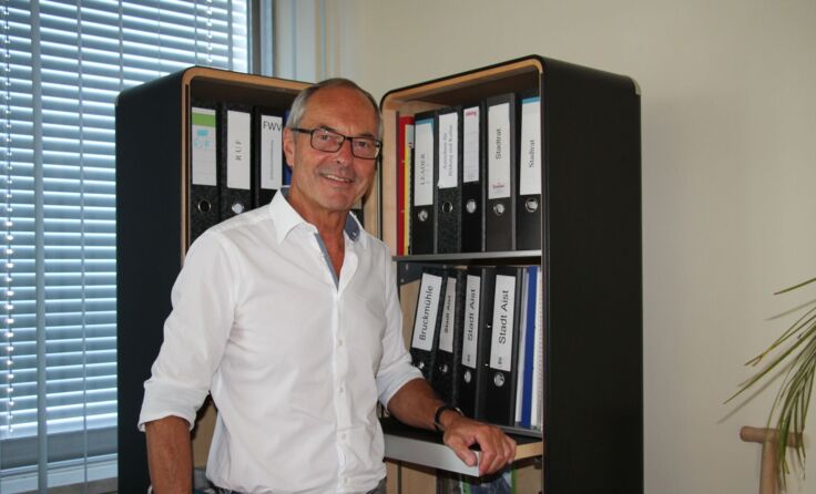 Nach 25 Jahren noch keineswegs amtsmüde: Bürgermeister „Toni“ Scheuwimmer Foto: Greindl