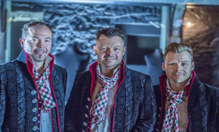 Partystimmung garantieren Mario, Jürgen und Siegi von den Wahnsinns3.