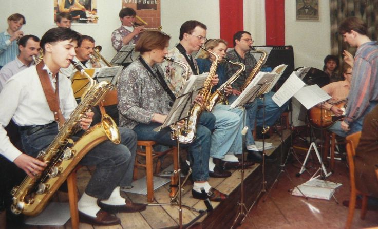Ein Vierteljahrhundert ist’s her, dass der Lasberger Big Band Express entstand.