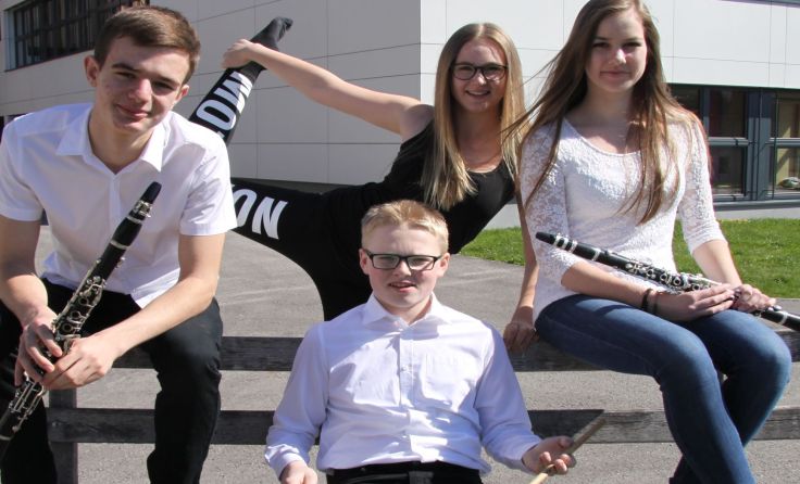 Die Schüler der kreativen Rainbacher Schule fiebern dem Musical schon entgegen. 