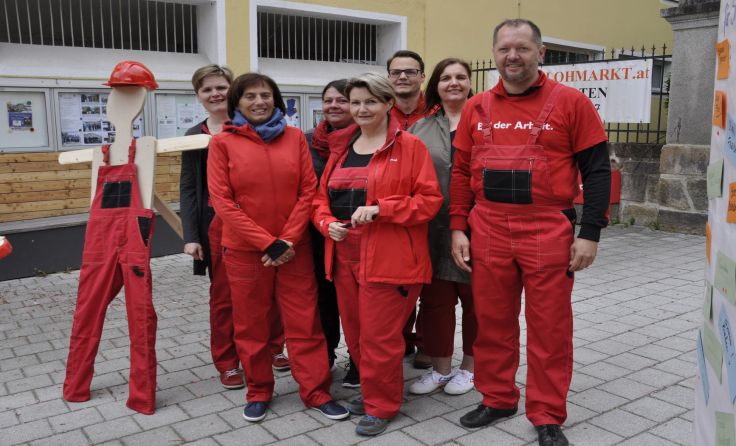 Mit einem Info-Stand war die SPÖ Pregarten auf dem Fürst-Platz präsent. 