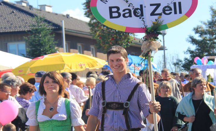 Farbenfroh verspricht das Fest der Erntekronen in Bad Zell zu werden. Foto: Mühlviertler Alm