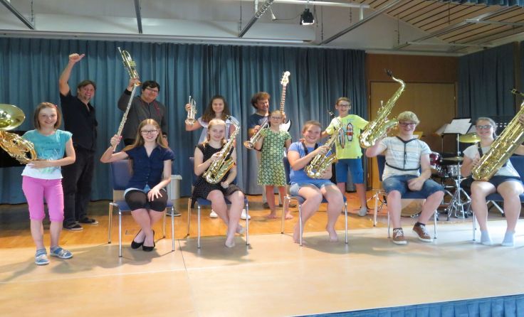 Auch Big Band-Sound wird bei der Serie der Schulschluss-Konzerte zu hören sein. 