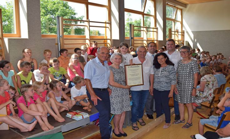 Zertifizierungsfeier in der Volkschule Bad Zell; alle Fotos: Barbara Derntl