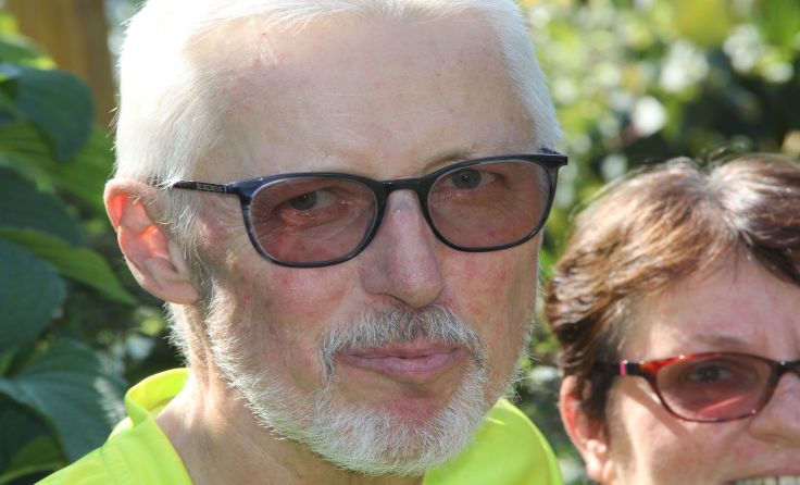 Oberst i. R. Gerhard Haag mit seiner Gattin Antje beim Tips-Gespräch im Sommer 2018Foto: Greindl