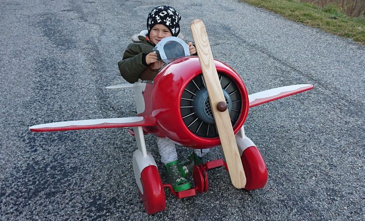 Probefahrt mit Testpilot Nico Foto: privat