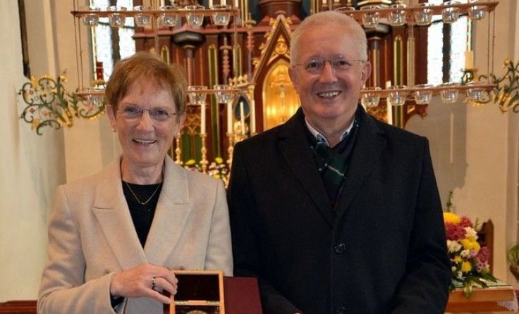 Mit der Severin-Medaille ausgezeichnet: Petronella und Karl Heinz Kiesenhofer Foto: privat