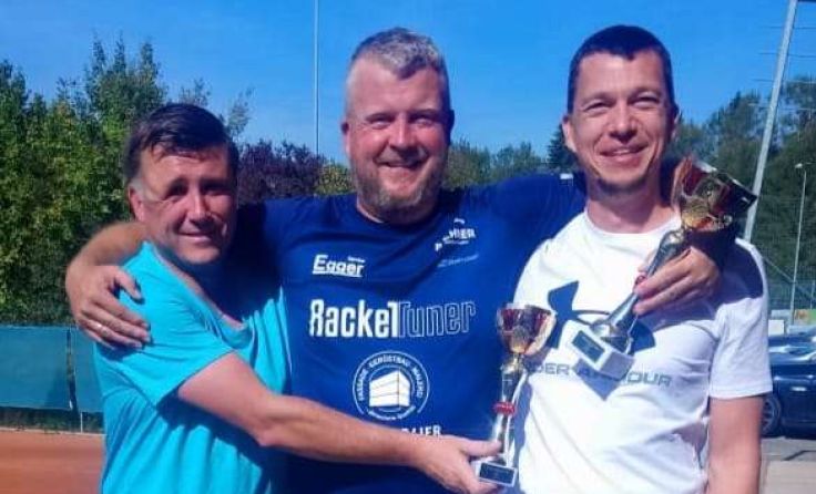 Ronald Hofstadler, Pregartens erfolgreichster Tennisspieler Foto: privat