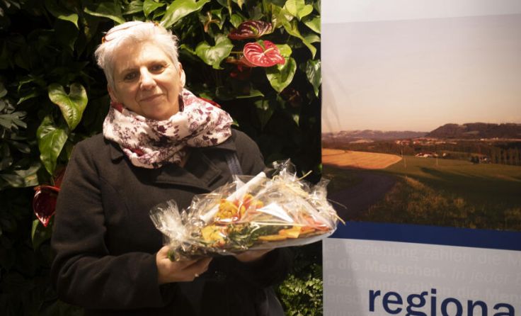 Petra Wiesinger, Trägerin des Hauptpreises (Foto: Verein der Aisttaler Kaufleute)