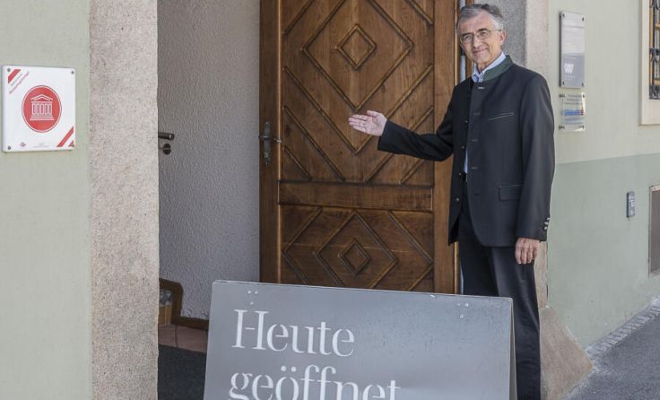 Obmann Reinhold Klinger öffnet die Museumstüren weit für Besucher. (Foto: Museum Pregarten)
