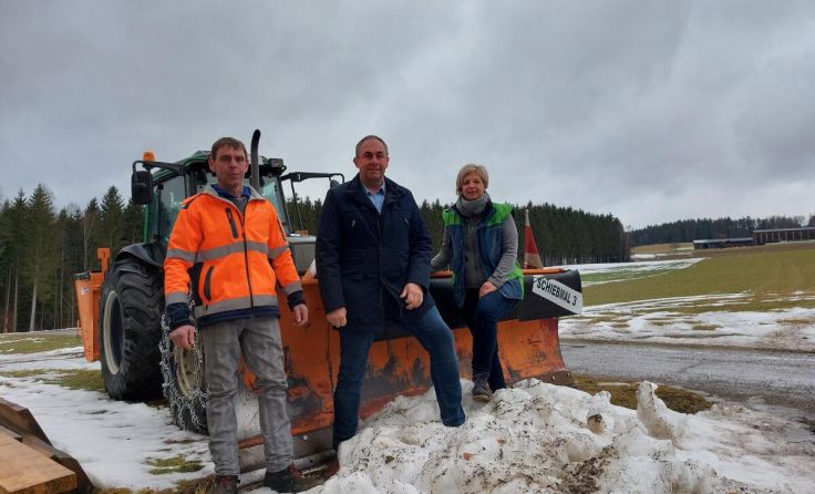 Peter Schinagl, Martin Moser, Sieglinde Weingartner (MR Freistadt), v. l. (Foto: privat)
