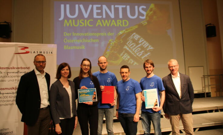 Preisverleihung des Juventus Music Award bei der Musikmesse in Ried (Foto: Rainer Schabereiter)