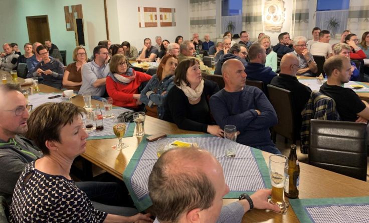 Reges Interesse am Gemeinde-Infoabend (Foto: privat)