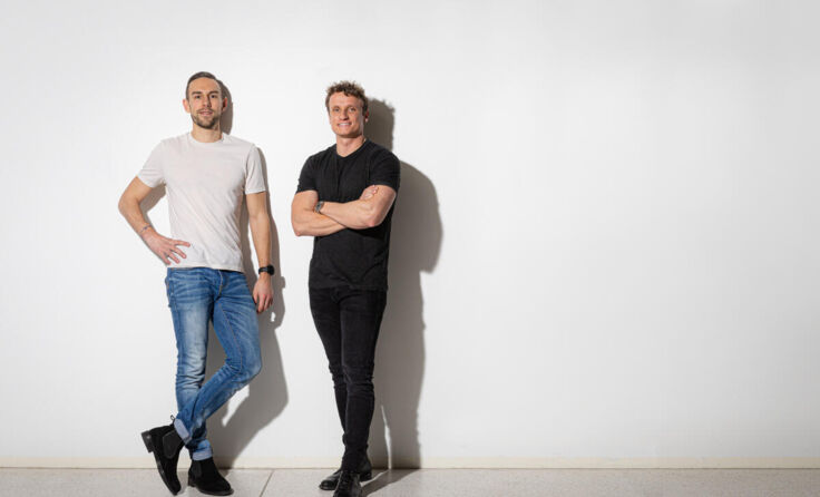 Die Aer-Gründer Tobias Lehner (l.) und Michael Bartenstein (Foto: Andrea Hirsch)