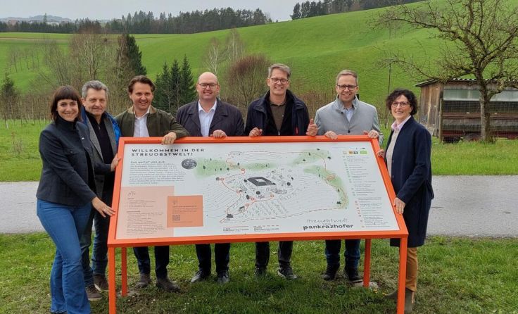 Eröffnung der Rundwege in der Streuobstwelt beim Pankrazhofer (Foto: Greindl)
