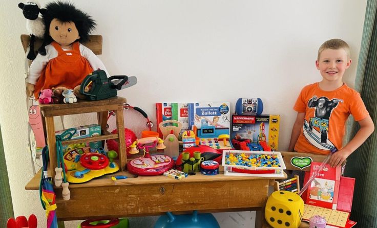 Stöbern, aussuchen und Schnäppchen machen heißt es beim Spielzeugflohmarkt. (Foto: FoKus)