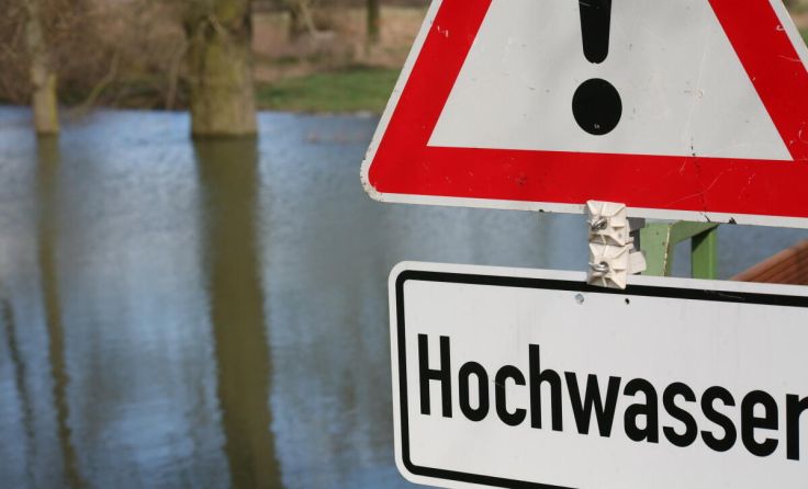Hochwasser (Foto: Martina Berg/Adobe Stock)