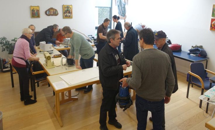 Das Reparaturcafe kommt in Pregarten ausgesprochen gut an. (Foto: privat)