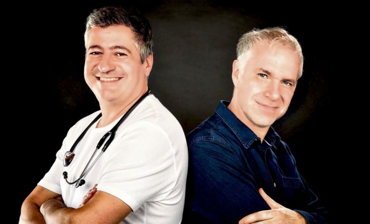 Mediziner und Patient: Ronny Tekal und Norbert Peter (Foto: Markus Hechenberger)
