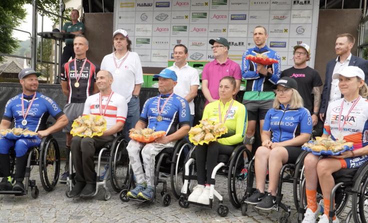 Die Paracycling-Athleten wurden vom Publiukum frenetisch angefeuert. (Foto: Obereder)