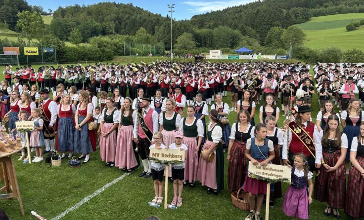 Gesamtspiel beim Festakt (Foto: Greindl)