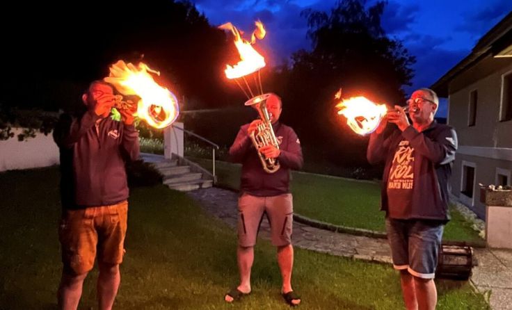 Brandheiße Musik (Foto: privat)