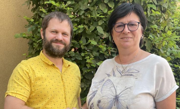 Paul Kashofer und NAbg. Rosa Ecker (Foto: FPÖ OÖ)