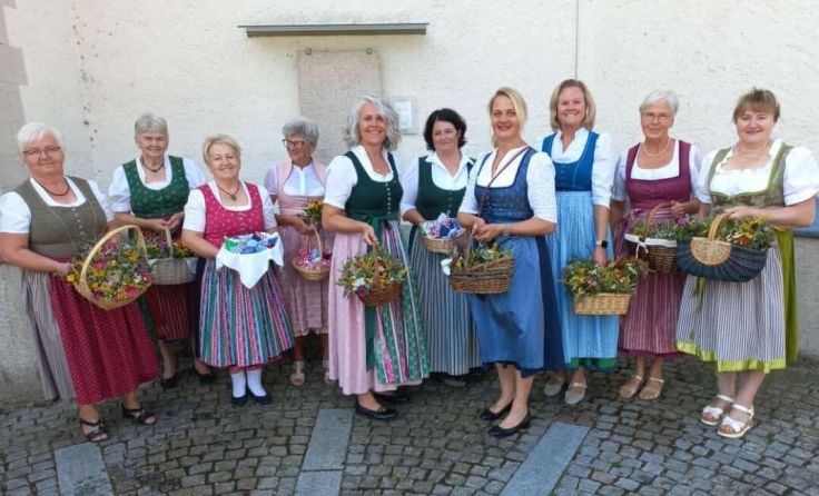 Kräutersegnung zu Maria Himmelfahrt (Foto: Franziska Fröschl)