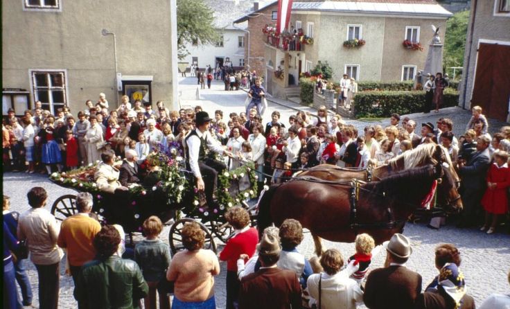 Festzug im Jahr 1979 (Foto: Hermann Pernsteiner)