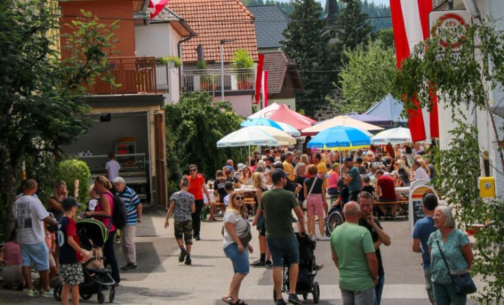 Die Festmeile in Mötlas (Foto: IGE Mötlas)