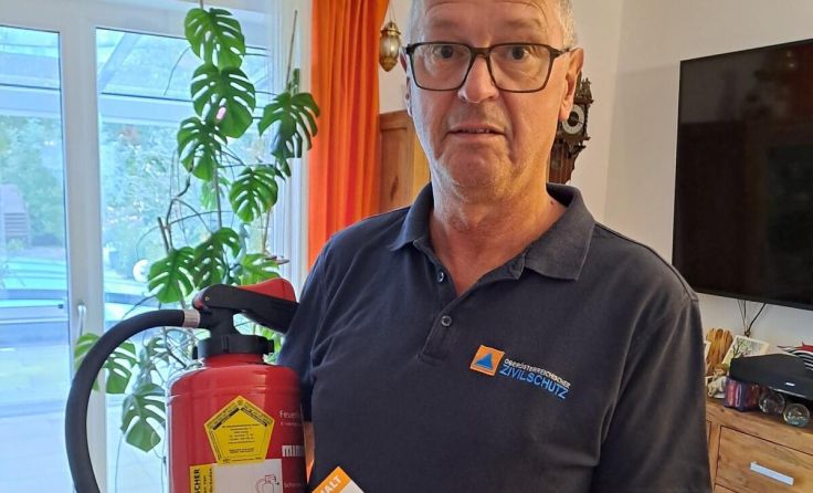 OÖ Zivilschutz-Bezirksleiter Ewald Niederberger (Foto: OÖ Zivilschutz)