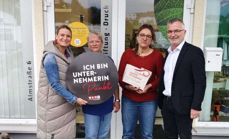 Karin Kolm, Christa Holzweber, Annegret Ziegler, Thomas Denk (v. l.) (Foto: privat)