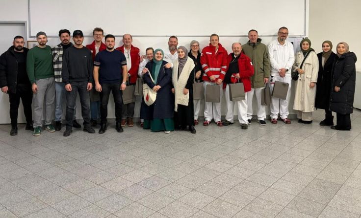 Die Blutspendeaktion mit der Alif Jugend Freistadt verlief sehr erfolgreich. (Foto: Rotes Kreuz)