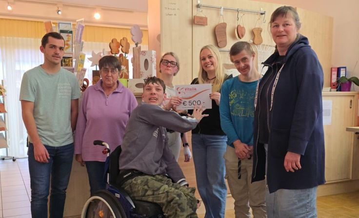 Spendenübergabe in Unterweißenbach (Foto: privat)