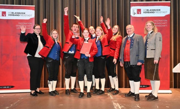 Musikverein Sandl (Foto: Johannes Mayr/OÖBV Bezirksleitung Freistadt)