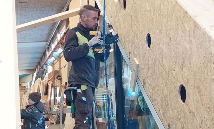 In der Buchner-Werkshalle herrscht derzeit Hochbetrieb. (Foto: Greindl)