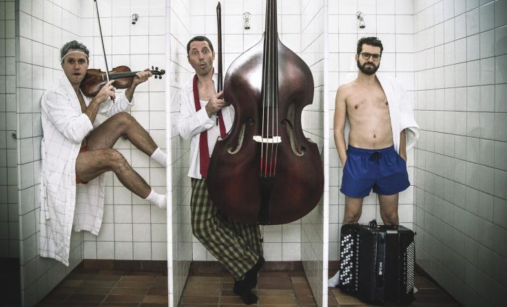 Klemens Bittmann, Eddie Luis und Christian Bakanic sind folksmilch. (Foto: Lucija Novak)