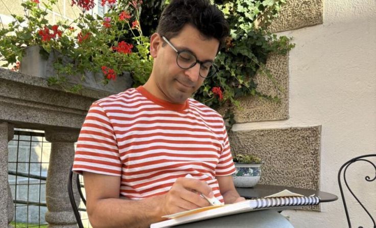 Schlossmaler Judy Mardnli (Foto: Bildungsschlösser OÖ)