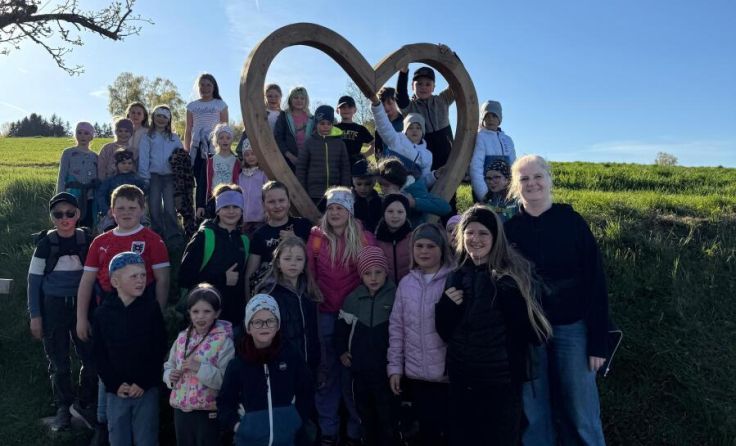 Auf dem Herzerlweg gewandert (Foto: Annabel Maier)