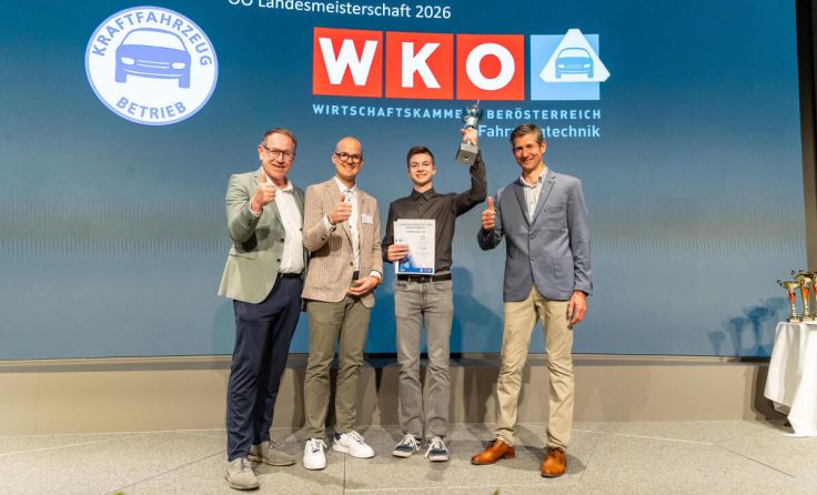 Landessieg für KFZ-Techniker Lukas Stütz (Foto: Cityfoto)