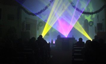 Licht-und Klangspektakel in Neu Maria Schnee am Hiltschnerberg