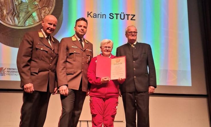 Thomas Wurmtödter, Martin Hochreiter, Karin Stütz, Christian Gratzl (v. l.) (Foto: Stütz)