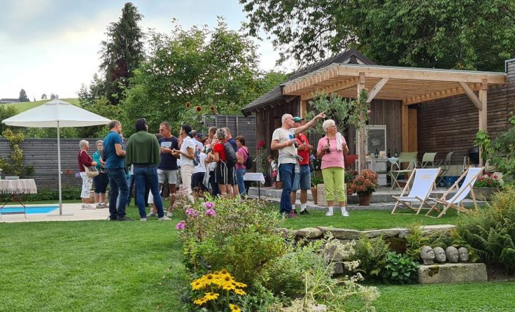 Vier Gärten können bei der Gartenroas 2026 besichtigt werden. (Foto: UBBZ)