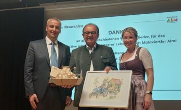 Neuer Obmann, verjüngter Vorstand für die Mühlviertler Alm: gute Gleise in die Zukunft gelegt