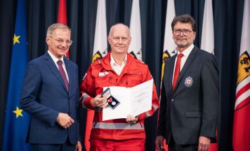 Fünf Freistädter für langjährigen Rettungseinsatz geehrt