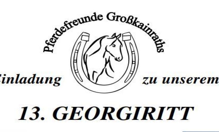 Georgiritt 2018 in Thaua bei Allentsteig