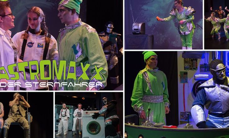 Astromaxx - der Sternfahrer. Noch bis 29.05. in der Kellerbühne